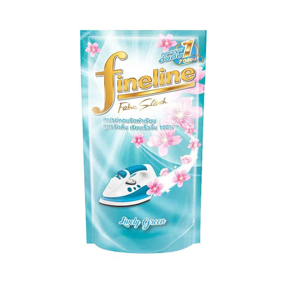 FINELINE Fabric Starch Refill Lively Green Scent 500 ml.