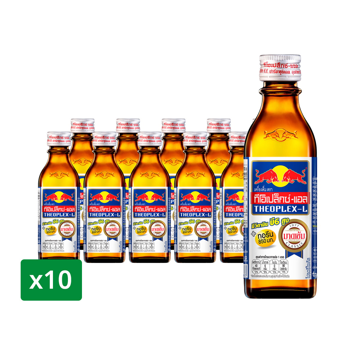 RED BULL Theoplex-L Energy Drink 100 ml. Pack 10