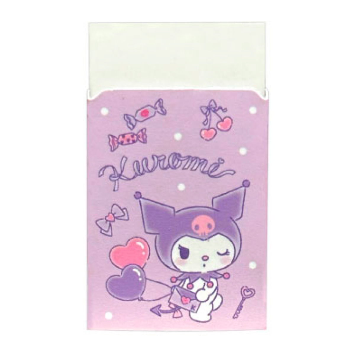 BEARRON GIFT x Kuromi Eraser No. KU1054 Assorted Patterns