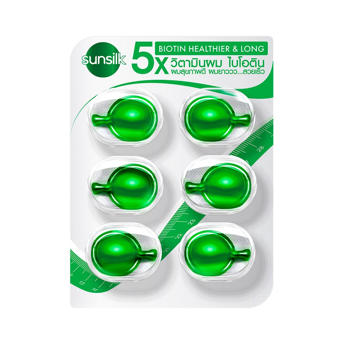 SUNSILK VM Healthier & Long 1 ml. x 6 pcs.
