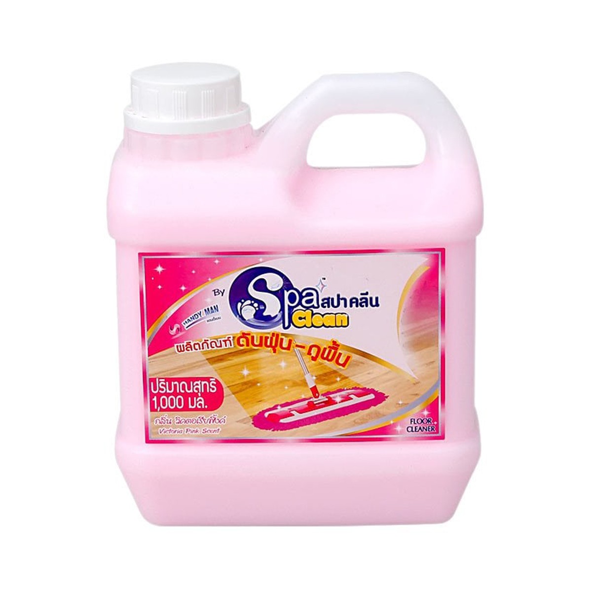 HANDY MAN by SPACLEAN Floor Cleaner Victoria Pink Scent 1000 ml.