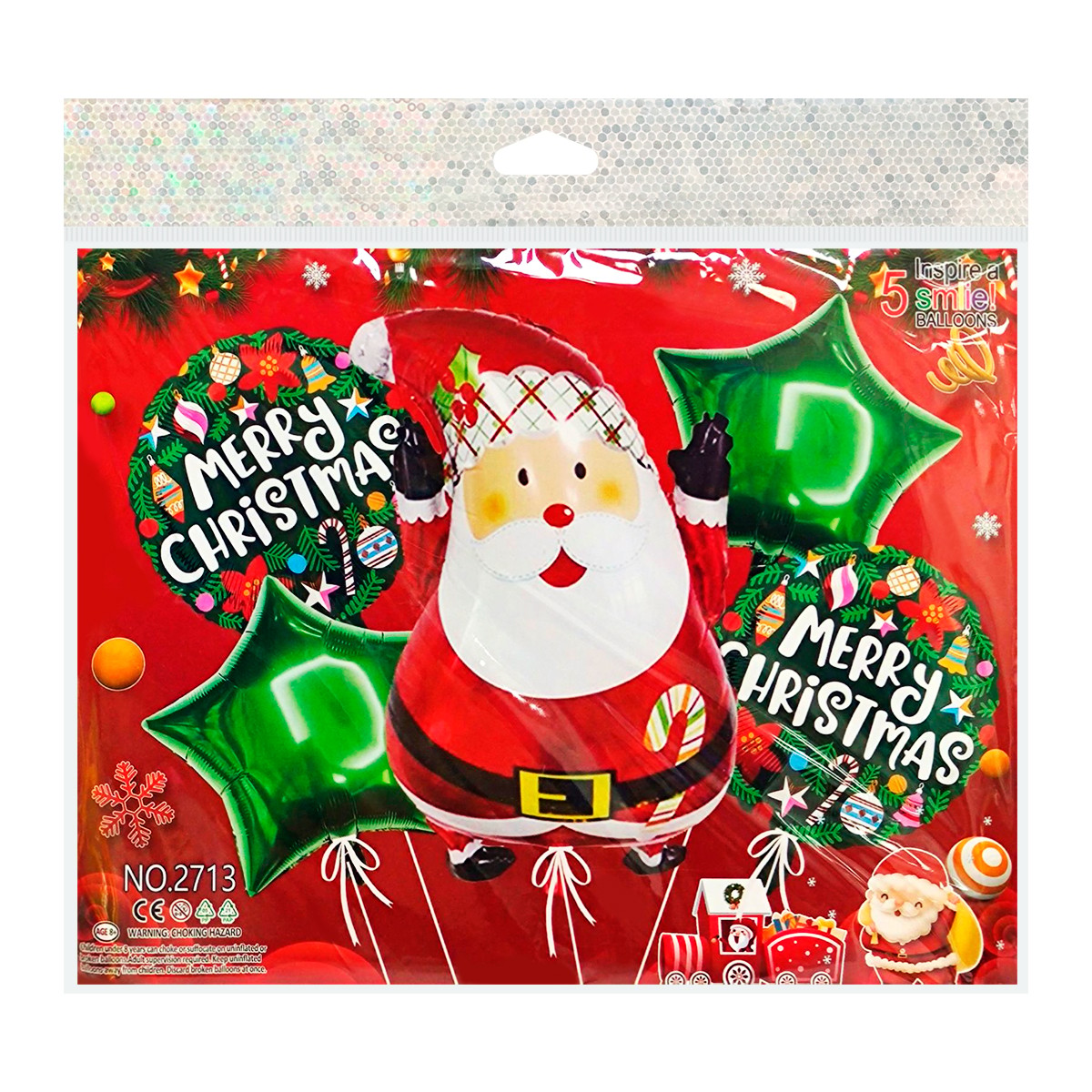 เอ็มทีอาร์ ชุดลูกโป่งฟอยล์ Santa Claus