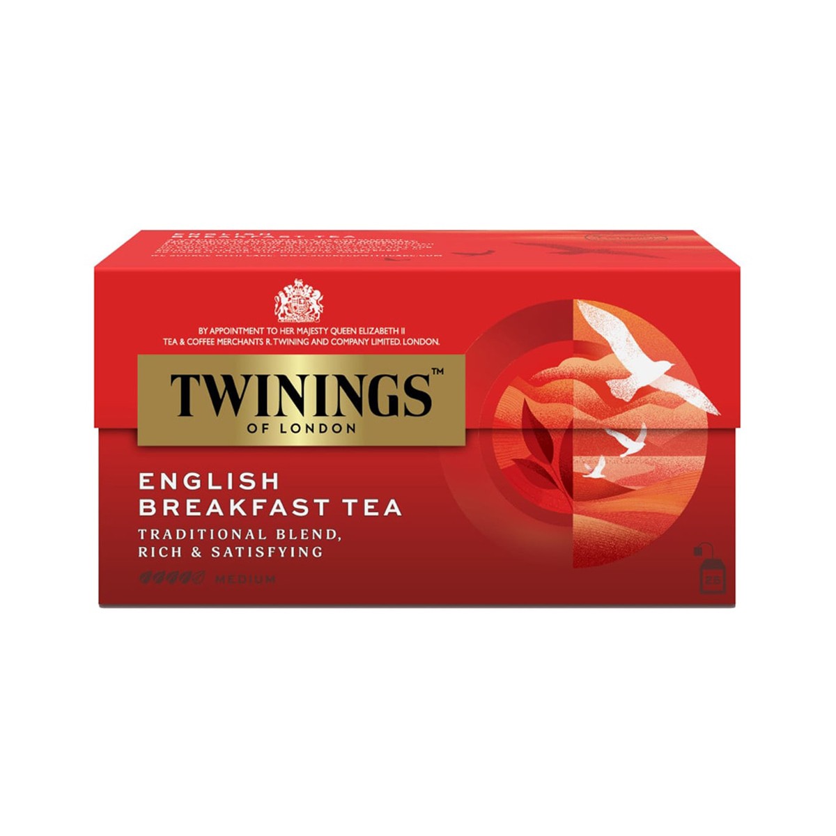 TWININGS English Breakfast Tea 50g. 2g. x 25 bags