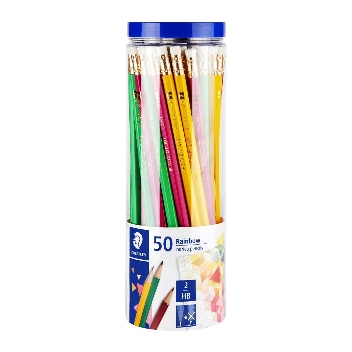 STAEDTLER HB Rainbow Norica Pencils 50 units