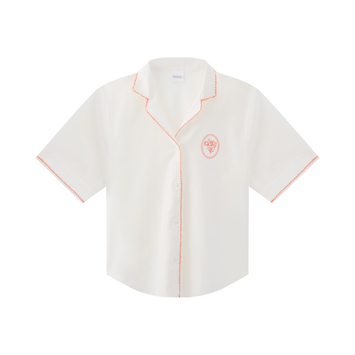 BESICO Women's Shirt White