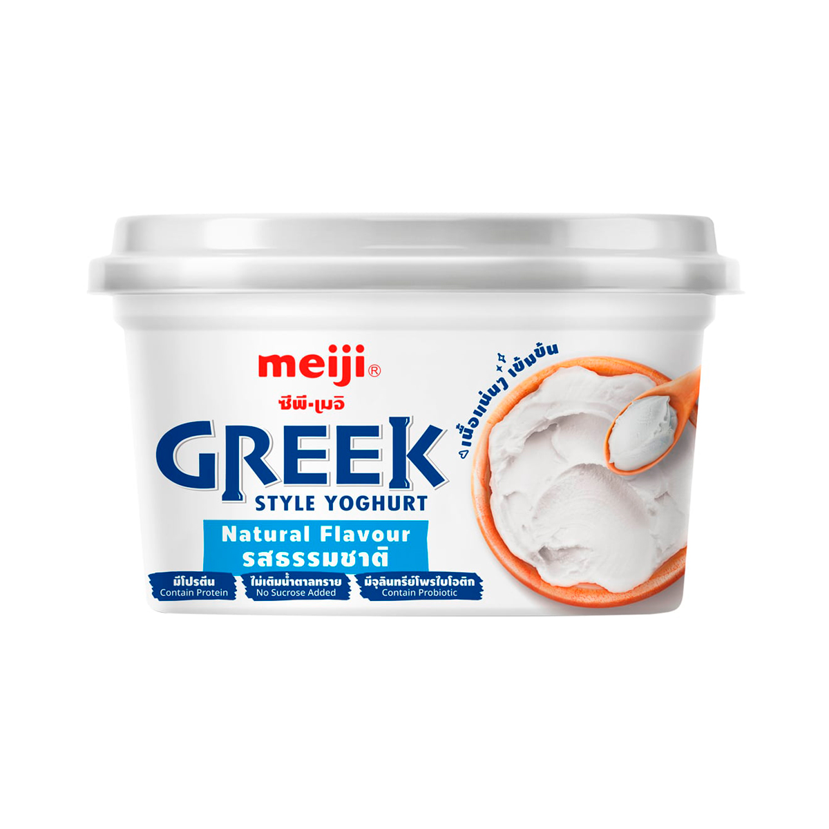CP-MEIJI Greek Style Yoghurt Natural Flavour 500 g.