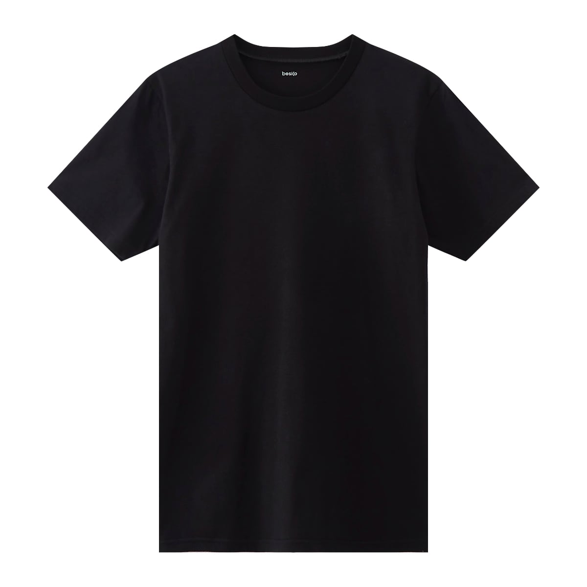 เบสิโค เสื้อคอกลม สำหรับผู้ชาย รุ่น BDNC230604 สีดำ