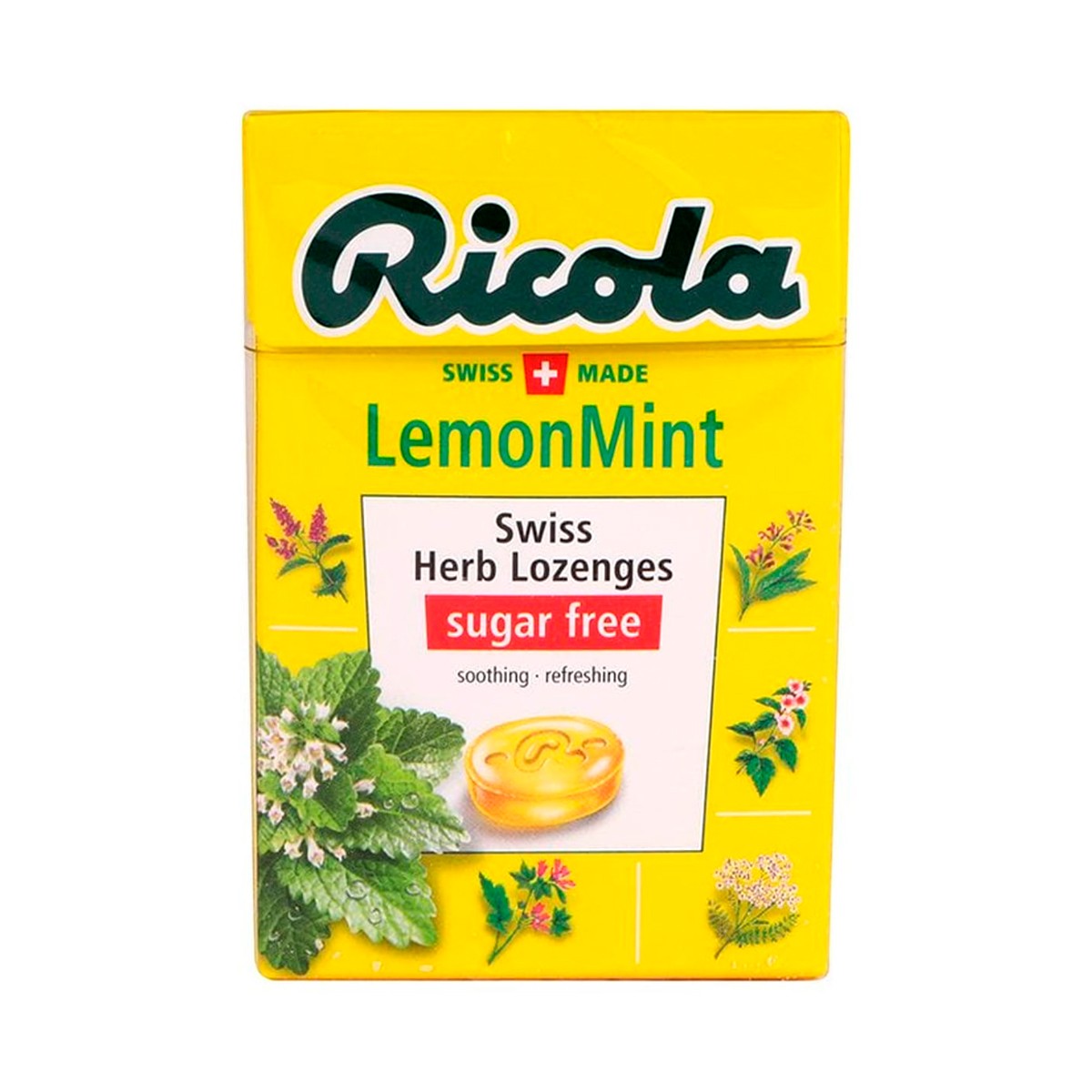 RICOLA Lemon Mint Drops 40 g.