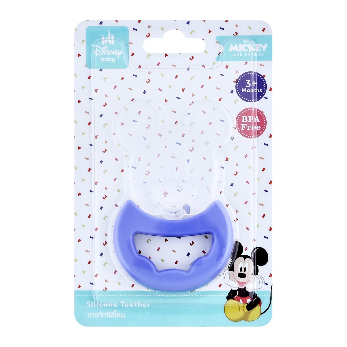 DISNEY Silicone Teether Mickey / Minnie