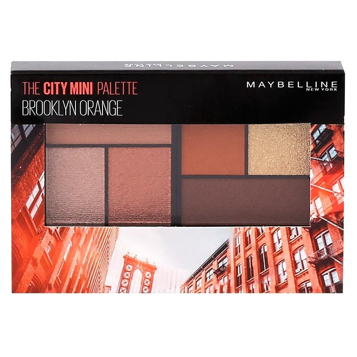 MAYBELLINE NEW YORK The City Mini Palette Brooklyn Orange 6.1g.