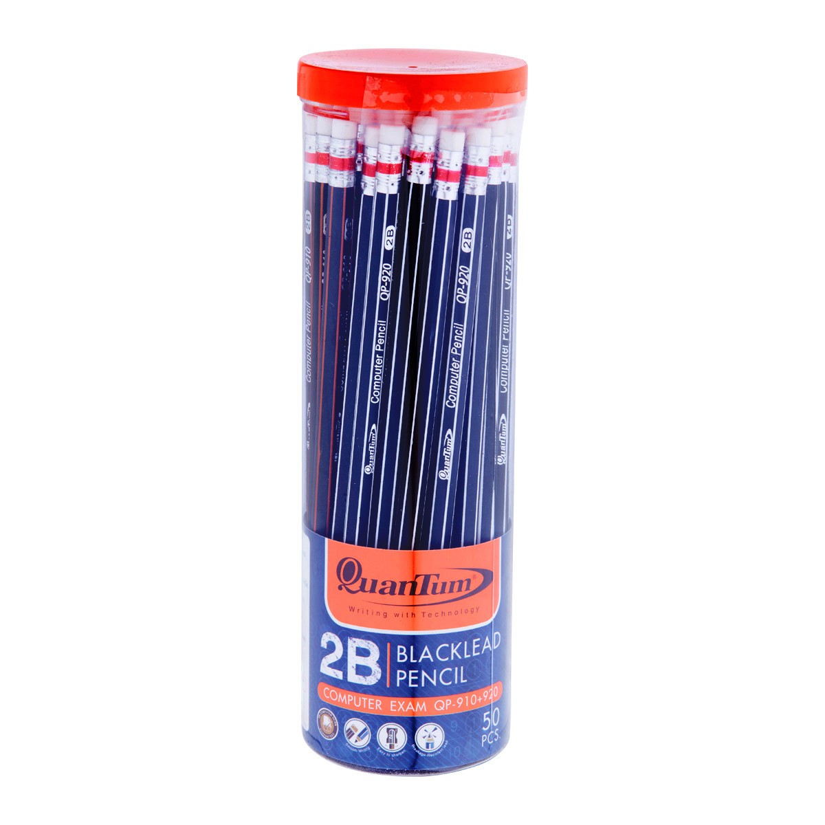 QUANTUM Pencil 2B No.QP-910 Pack of 50