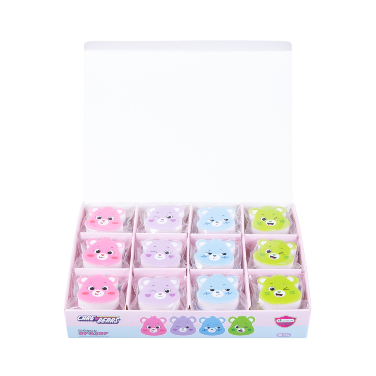 MASTER ART x CARE BEARS Hi-Polymer Eraser Assorted Patterns