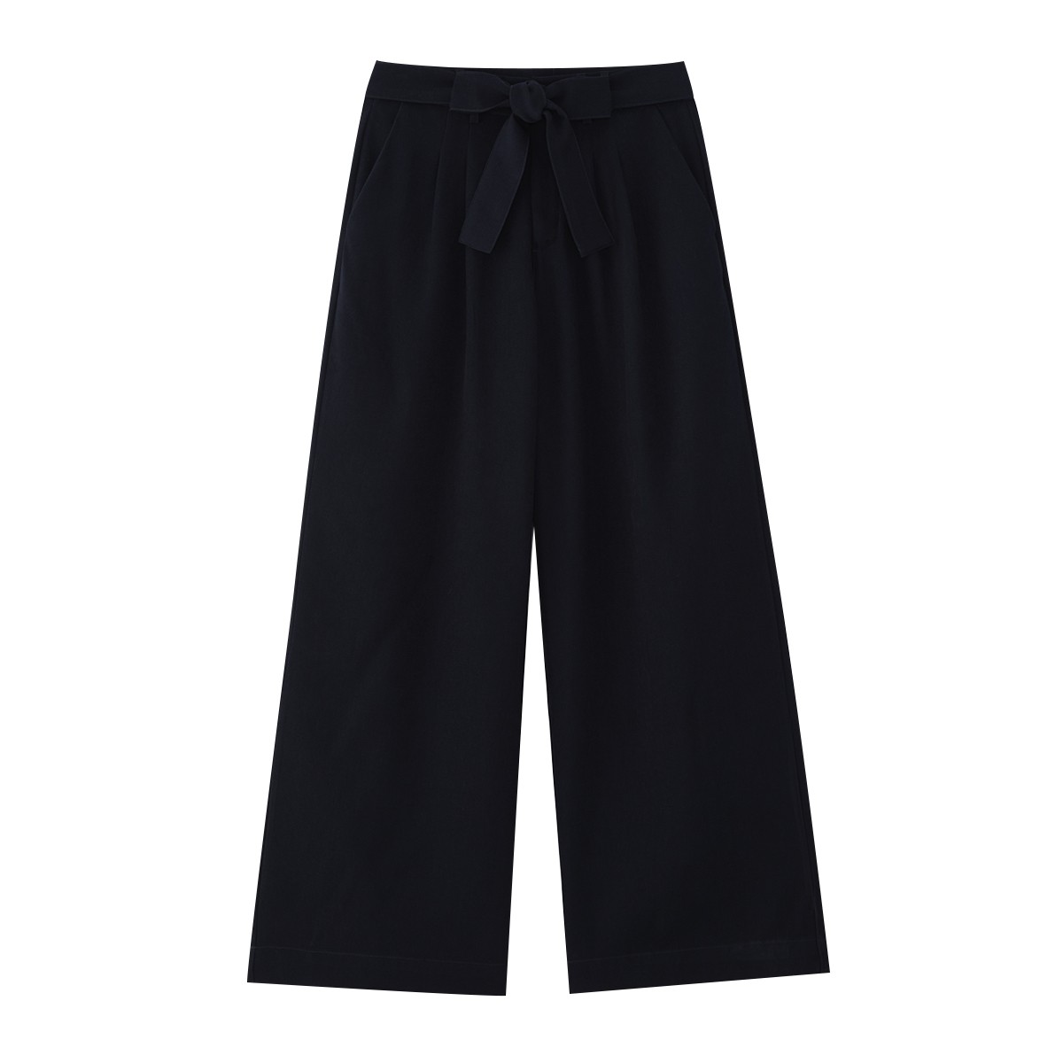 BESICO Women's Wide Leg Pants Model BTHN25Q4LWB02 Color Black
