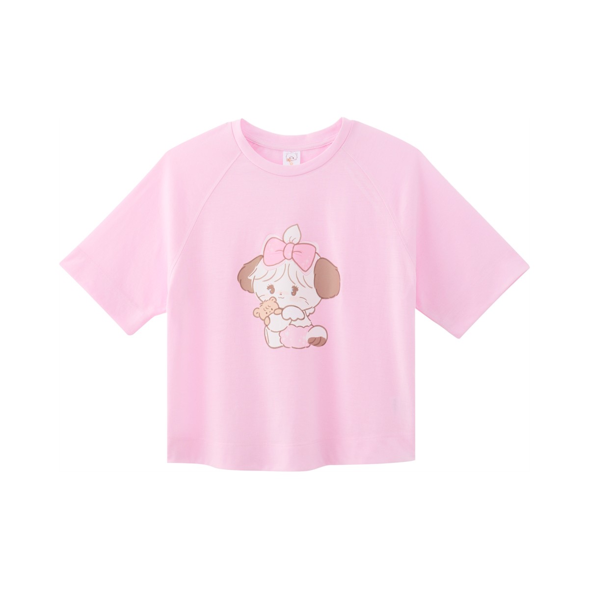 มิคโกะ เสื้อยืดเด็กหญิง สีชมพู ไซส์ 4