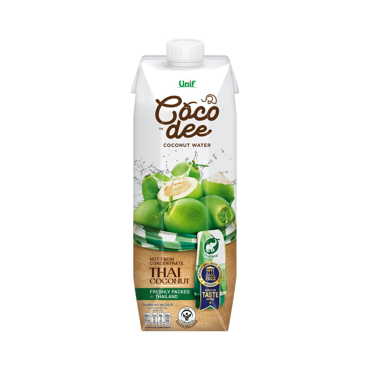 UNIF Cocodee Coconut Water 1000 ml.
