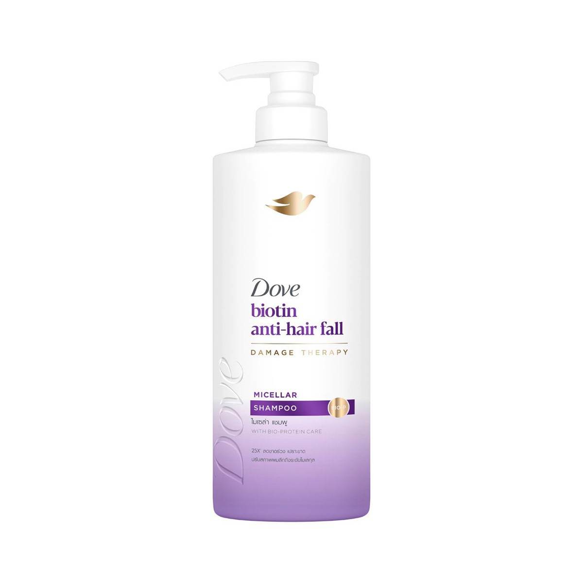 DOVE Biotin Anti-Hair Fall Damage Therapy Shampoo 380 ml.