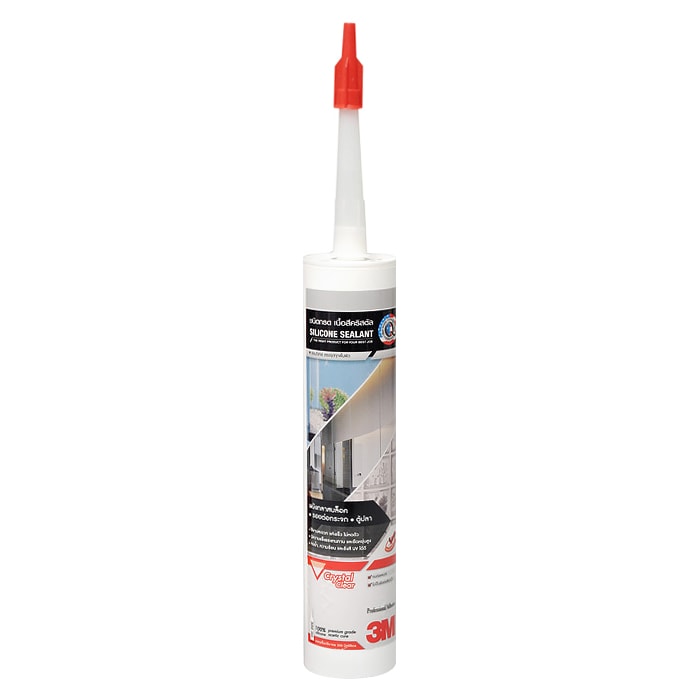 3M High-Quality Crystal Acetic Silicone Sealant 300ml.