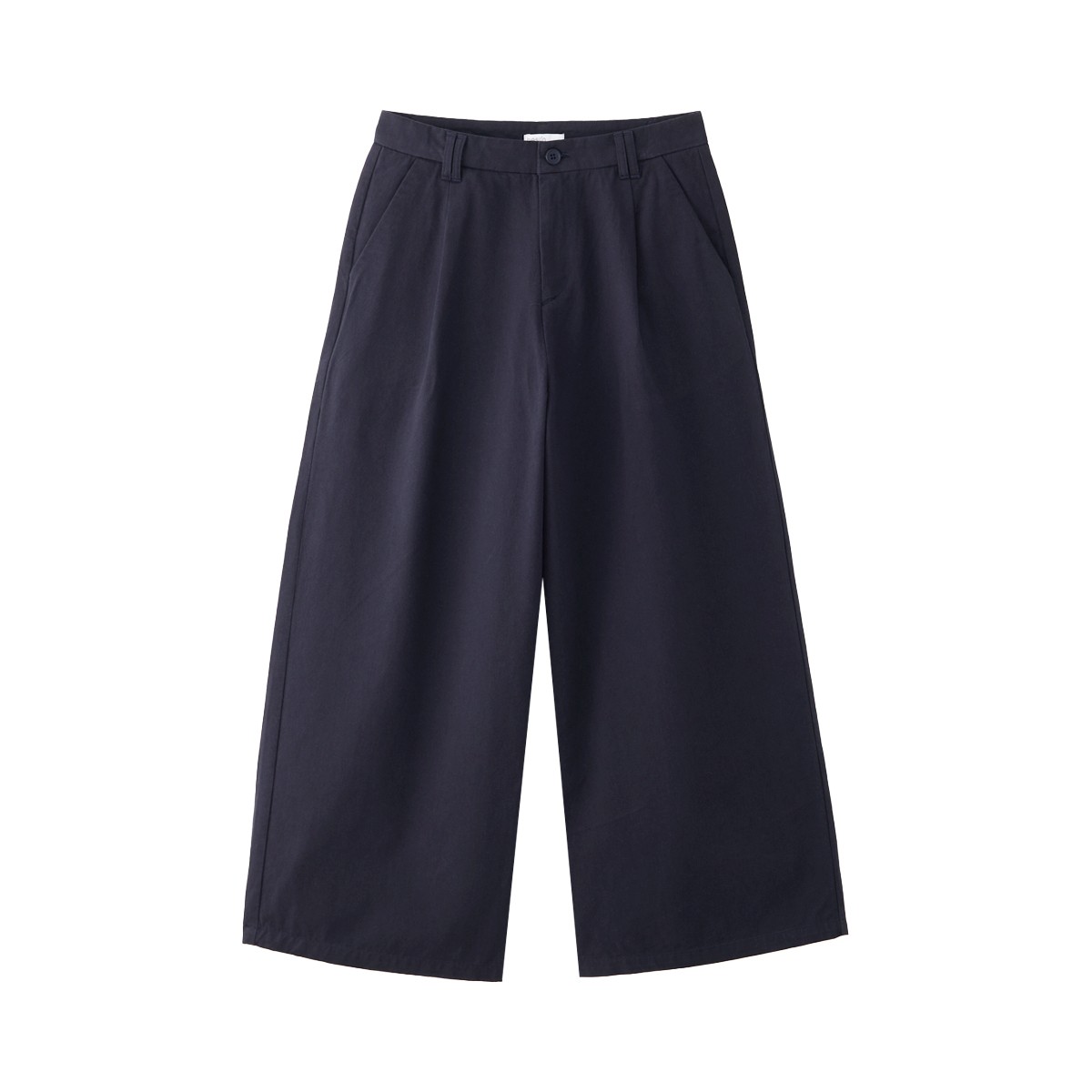 BESICO Women's Long Trousers Navy Blue Size S