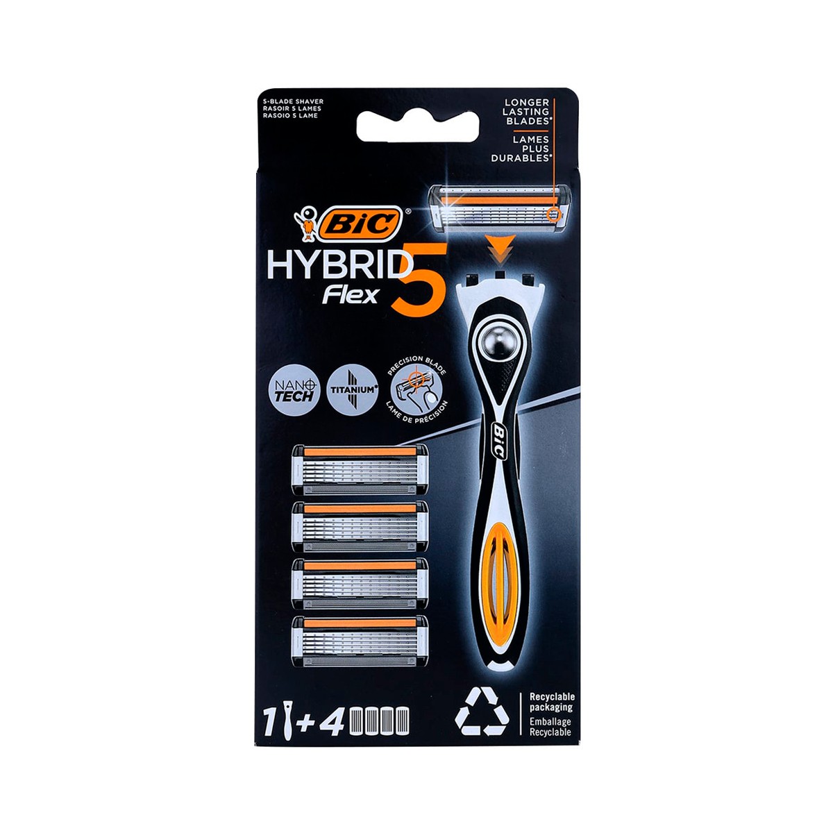 BIC Hybrid Flex 5 Razor