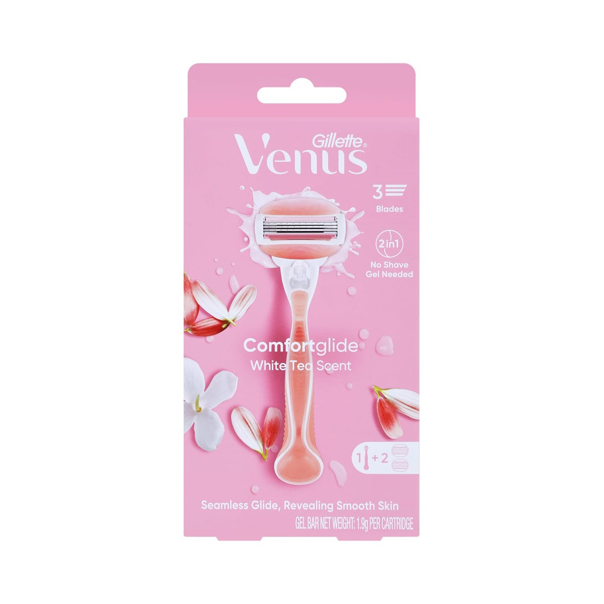 GILLETTE Venus Comfort Glide White Tea Razor