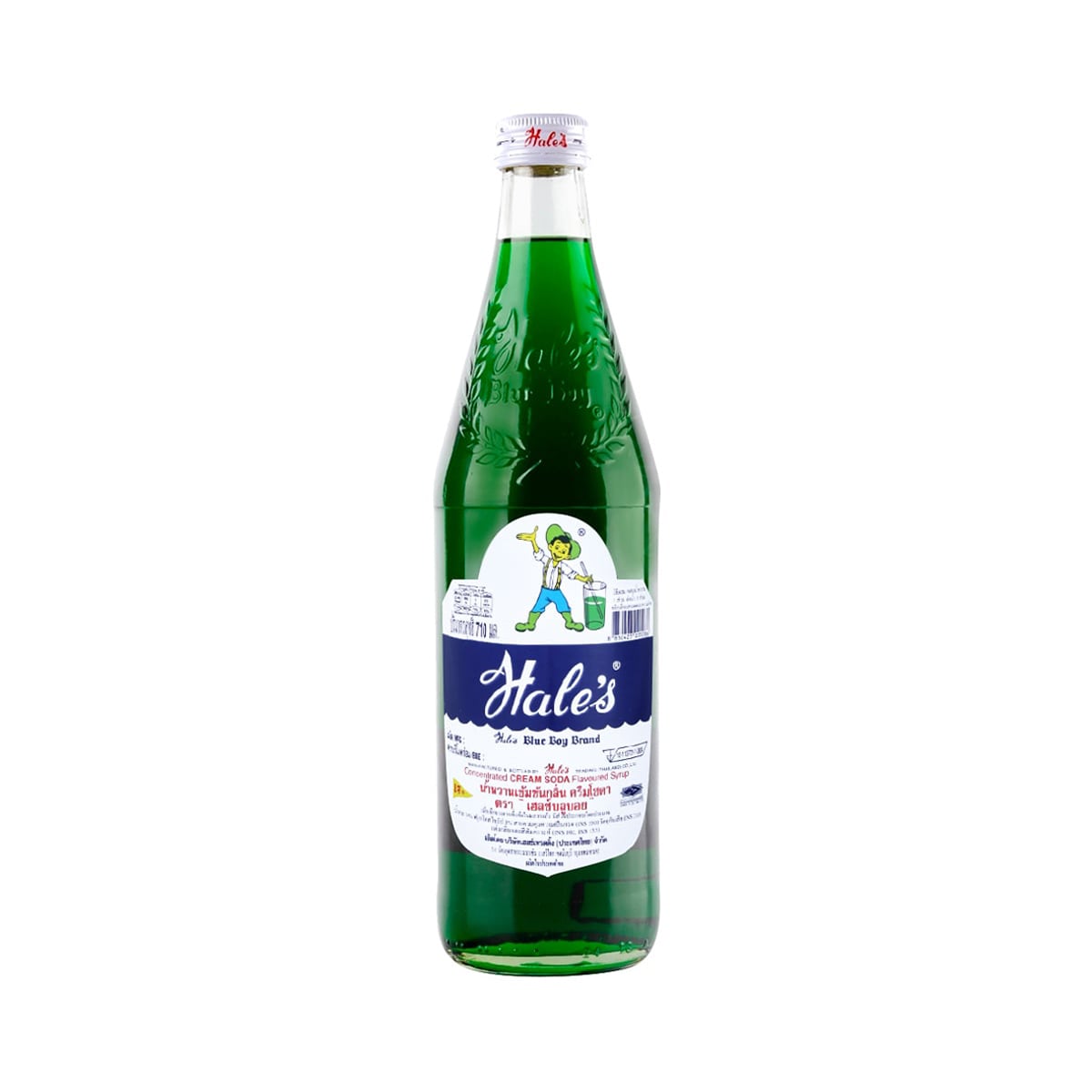 HALE'S BLUE BOY SWEET SYRUP CREAM SODA FLAVOR 710 ML.
