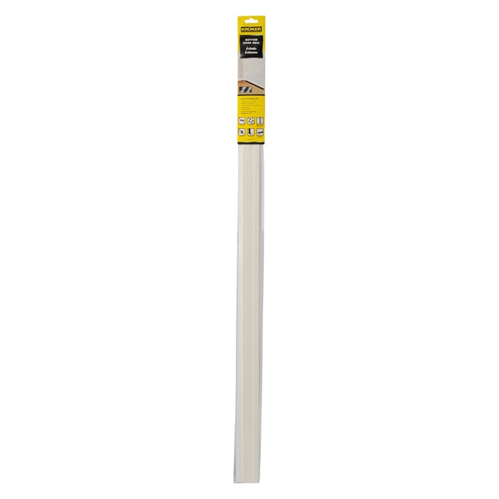SL HOME KK Door Sealing Strip in White 100cm.