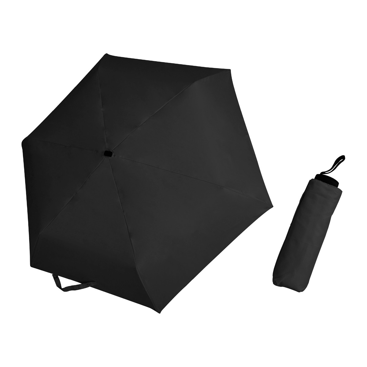 EMILY 4-Fold Umbrella Model BLUT2507LA005 Color Black