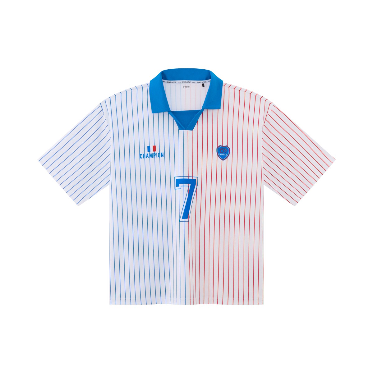 เบสิโค เสื้อกีฬาผู้หญิง สีน้ำเงิน