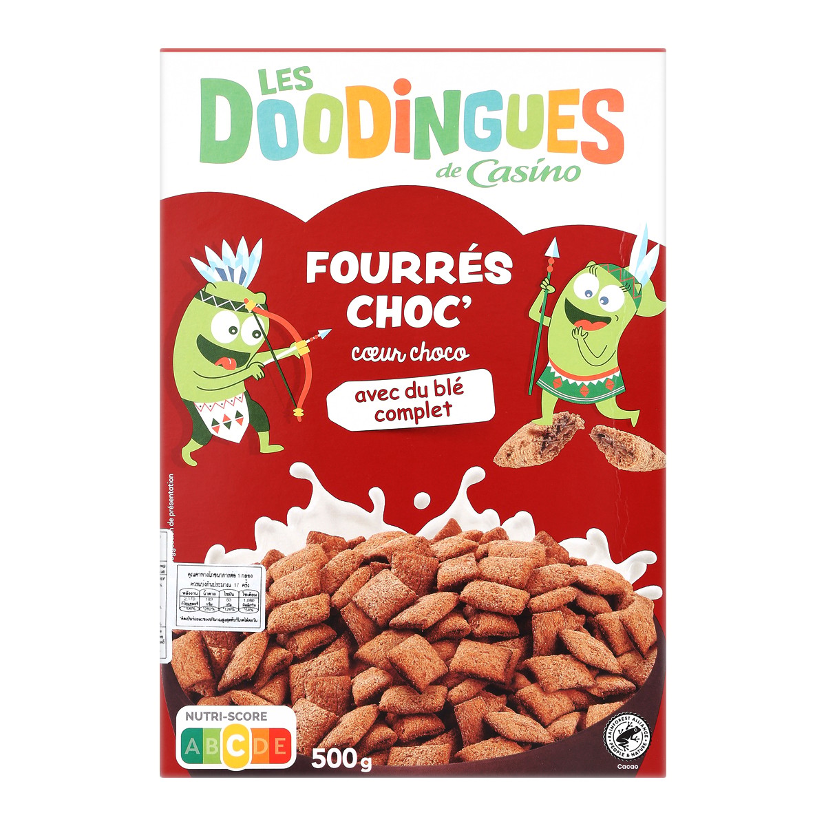 Casino Doodingues Choco-Filled Cereal 500 g.
