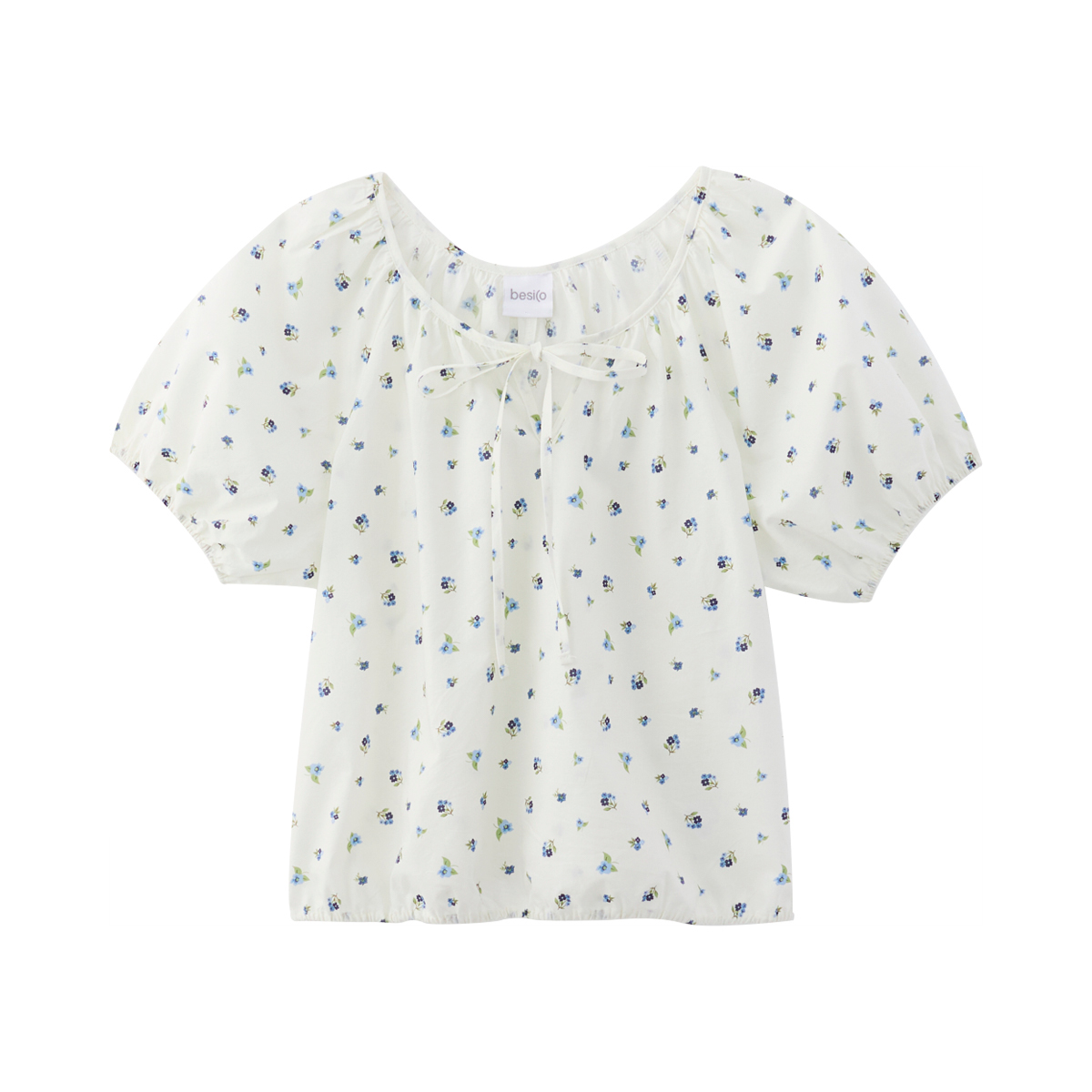 BESICO Women's Shirt Cream