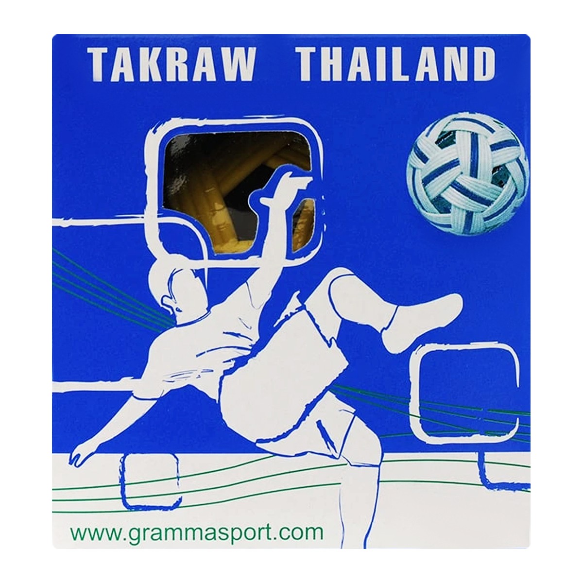 GRAMMA PVC Takraw Ball Assorted Color