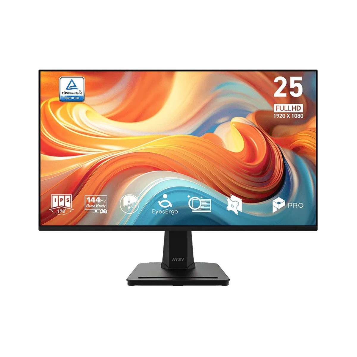 MSI Monitor Model PRO MP251 E14L 24.5" Color Black