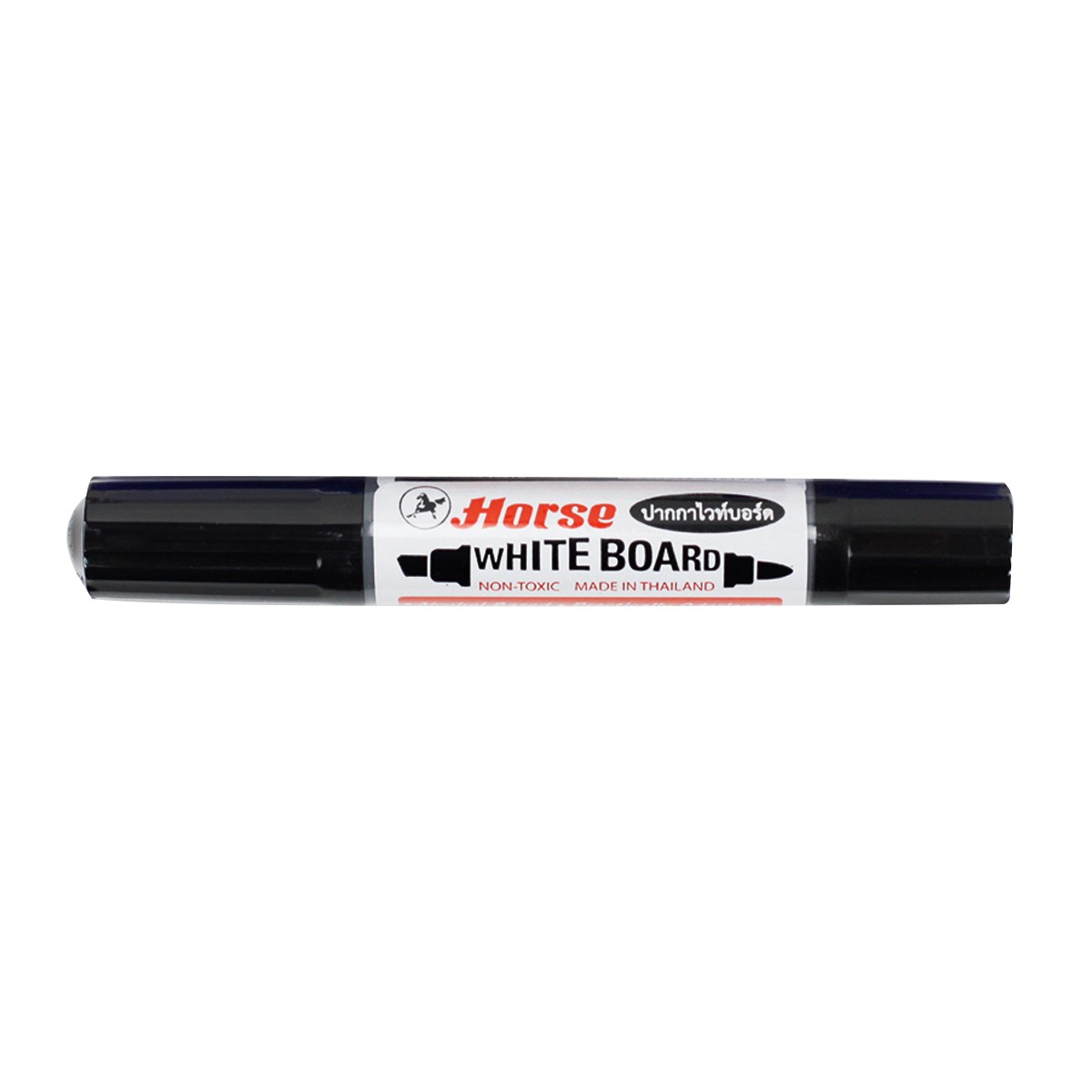 HORSE Twin Tip Whiteboard Marker Black