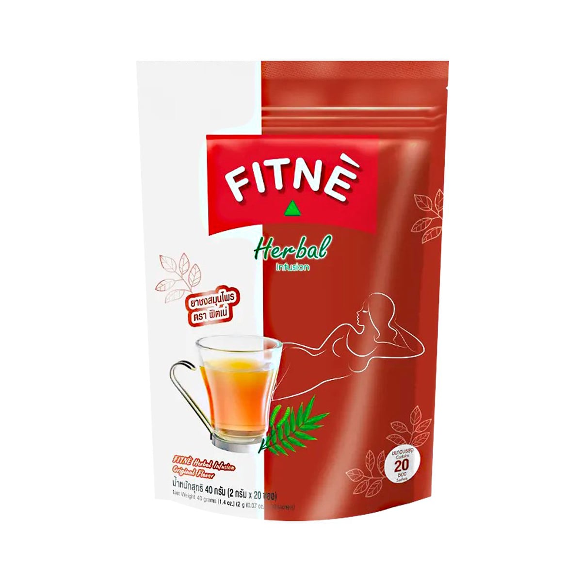 FITNE Herbal Original Flavor 2 g. x 20 Sachets