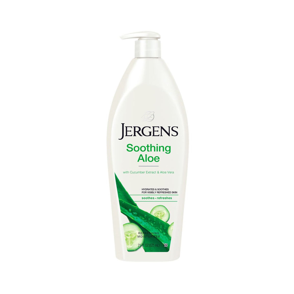 JERGENS Soothing Aloe Refreshing Moisturizer 621 ml.