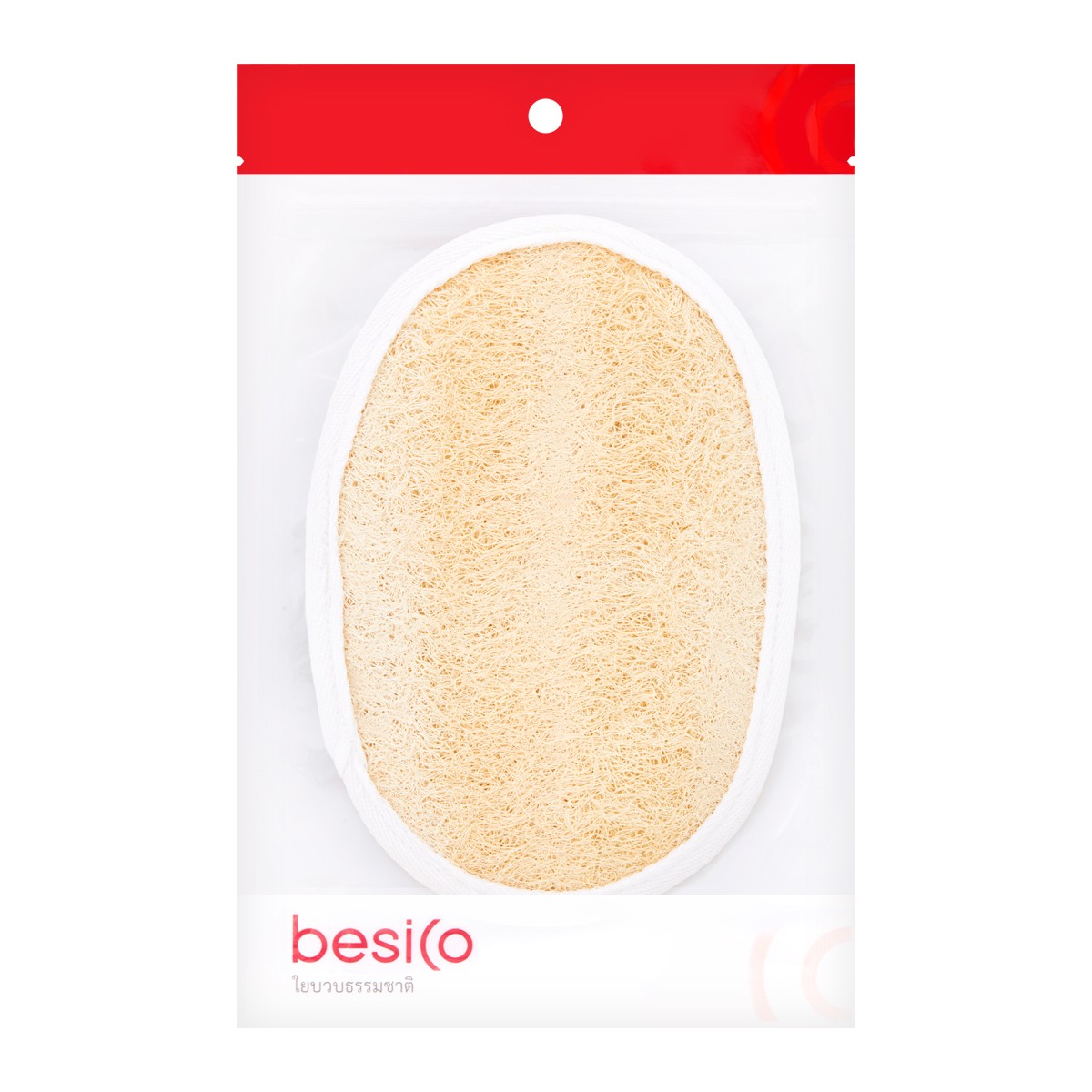 BESICO Natural Luffa Scrubber Model NT09