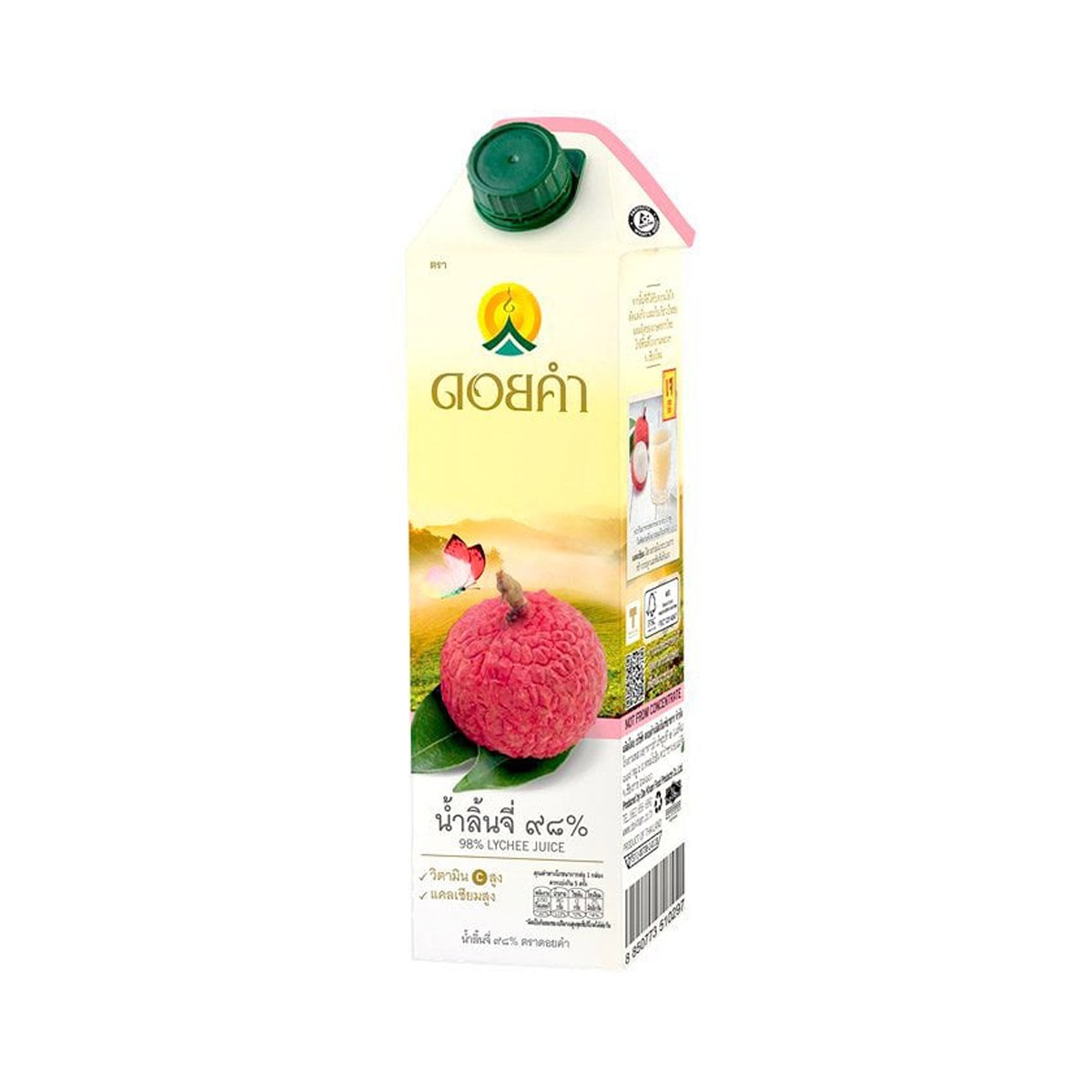 DOIKHAM 98% Lychee Juice 1000 ml.