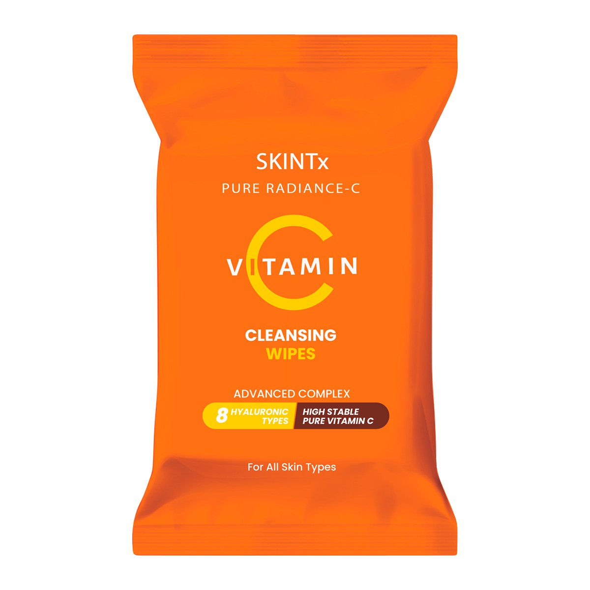 SKINTX Pure Radiance-C Cleansing Wipes 20 Sheet