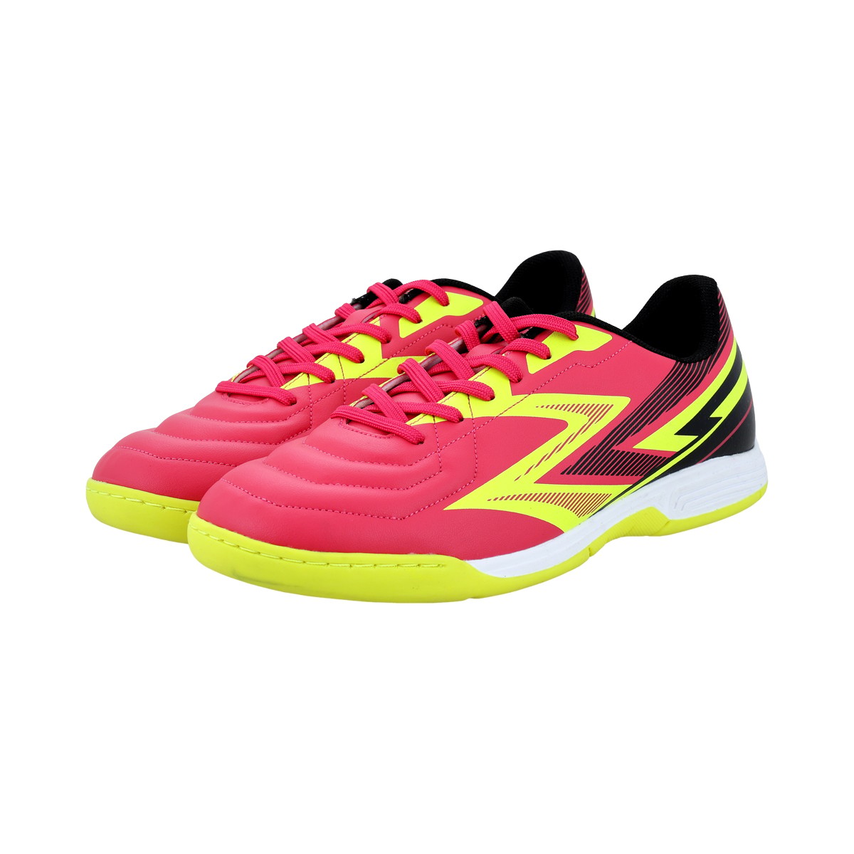 BESICO Kid's Futsal Shoes Color Pink-Green