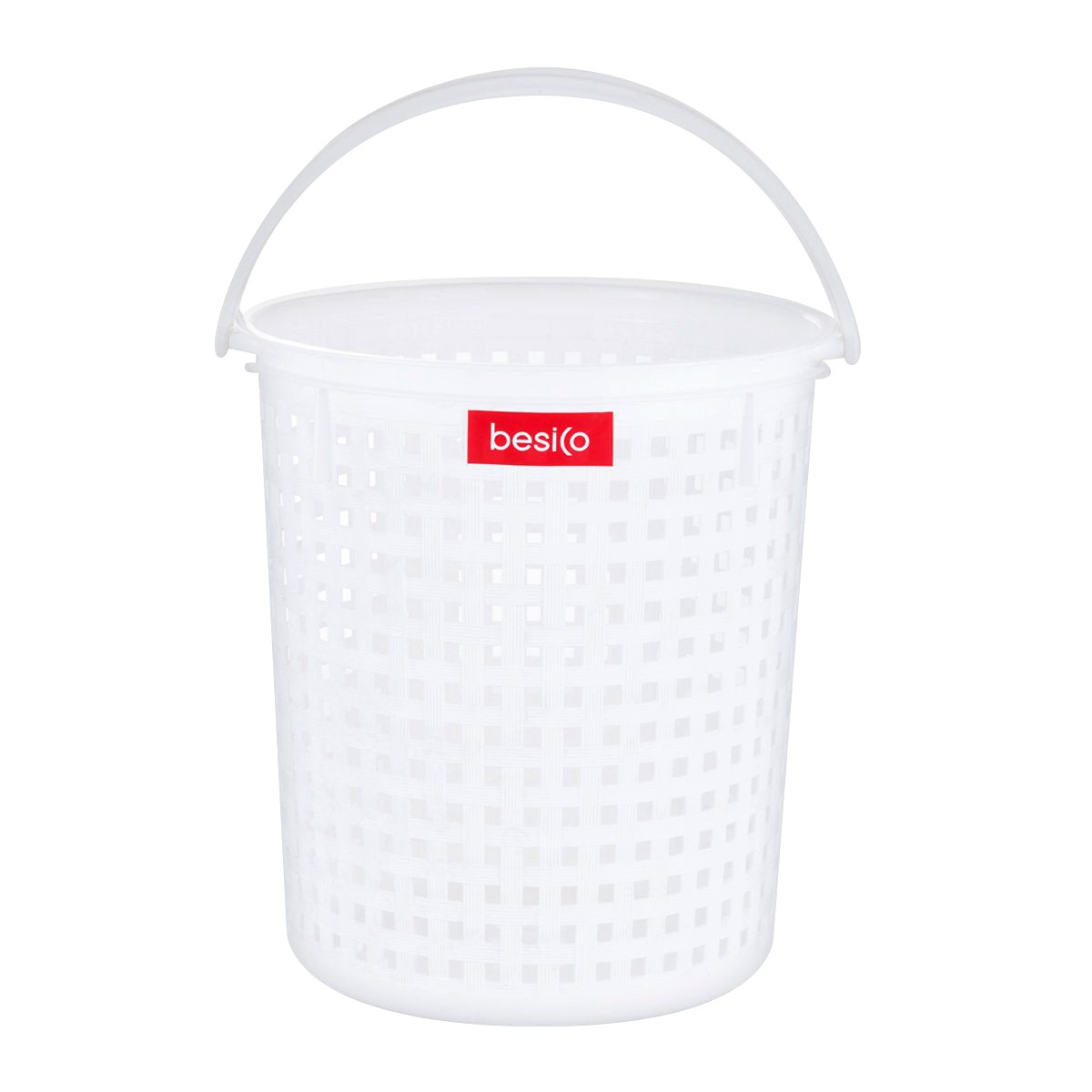 เบสิโค ตะกร้าผ้า รุ่น 4212 สีขาว