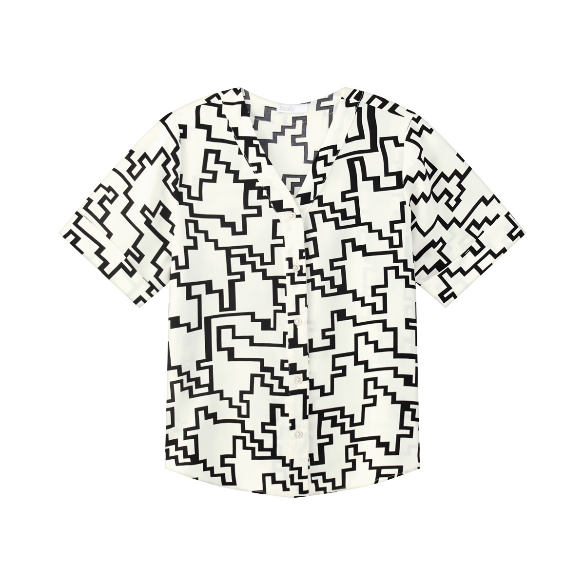 BESICO Women's Shirt Model. FSTN26Q1LW004 Black Color