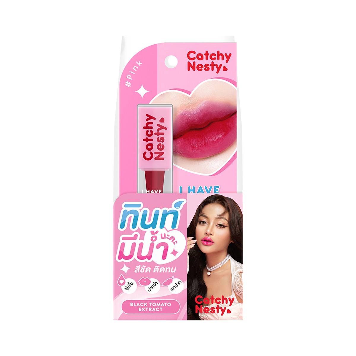 แคชชี่ เนสตี้ ไอแฮฟวอเตอร์ มิเนอรัล ทินท์ 3 ก. สี Pink