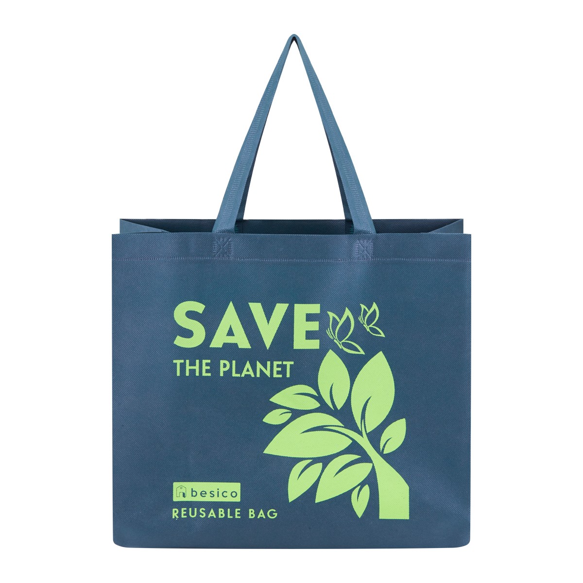 BESICO Spunbond Bag Size 40x35x19 cm. (Assorted patterns, No selection)