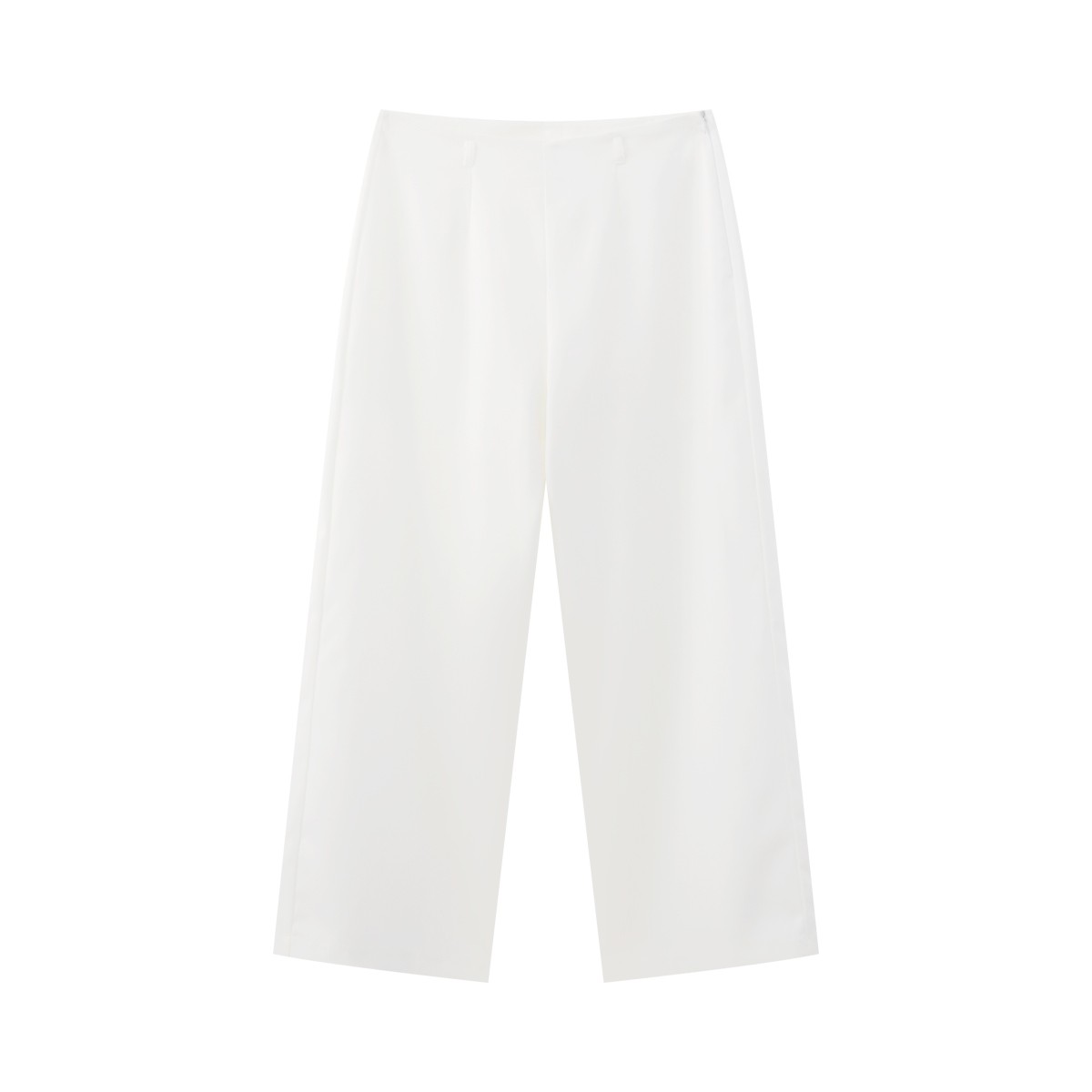 BESICO Women's Trousers Cream