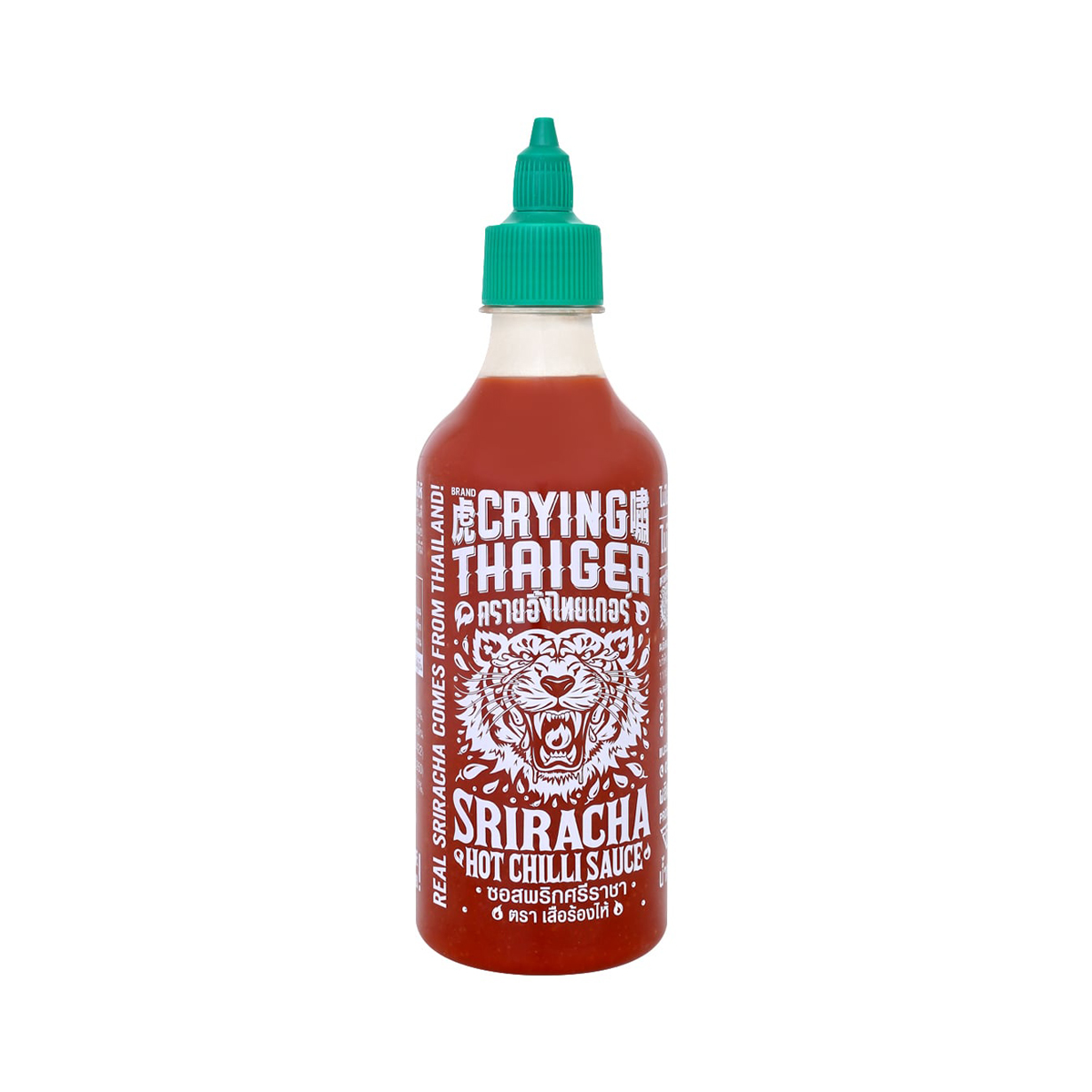 CRYING THAIGER Sriracha Hot Chili Sauce 484 g.