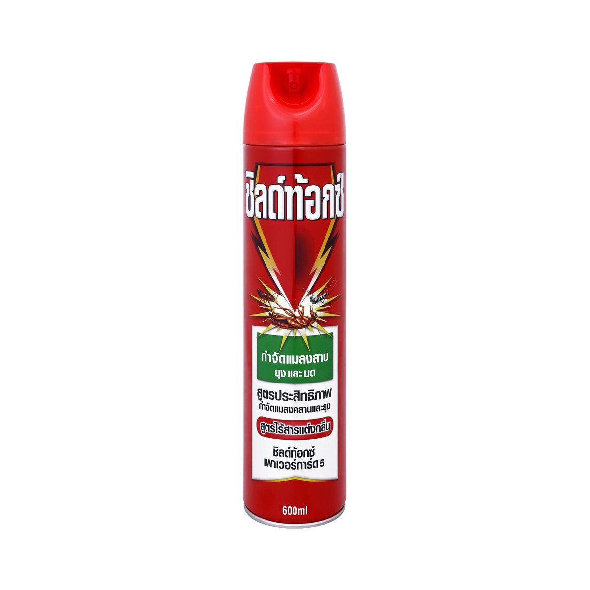 SHIELDTOX Powerguard 5 Unscented Insecticide Spray 600 ml.